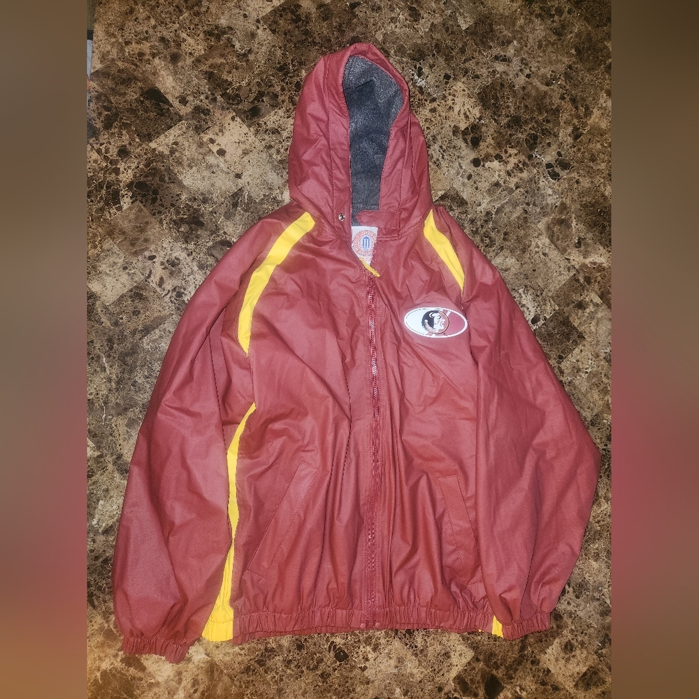 Vintage 1995 Florida State Seminoles Waterproof Jacket L